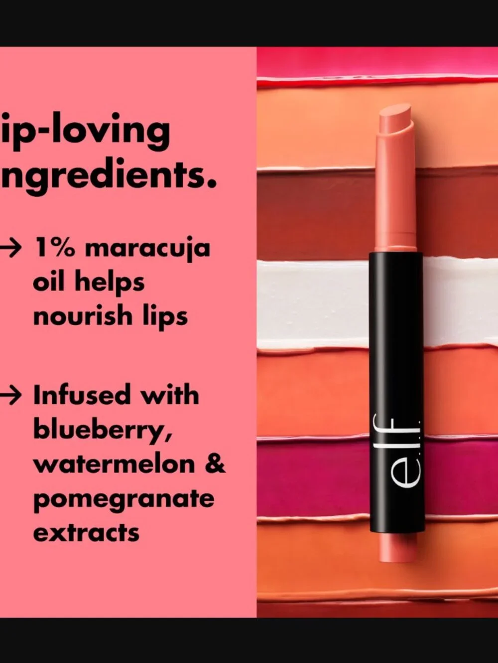 🌈4/$20 NIB Elf Pout Clout Lip Plumping Pen Shade Bust A Mauve Full Size 2g